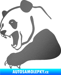 Samolepka Panda 010 levá grafitová metalíza
