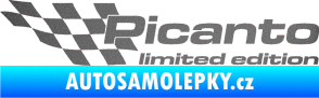 Samolepka Picanto limited edition levá grafitová metalíza