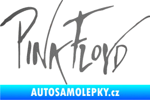 Samolepka Pink Floyd 002 grafitová metalíza