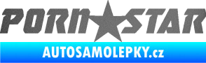Samolepka Porn star  grafitová metalíza
