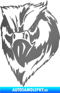 Samolepka Predators 002 levá grafitová metalíza