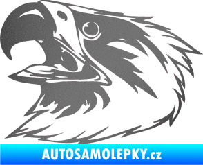 Samolepka Predators 020 levá grafitová metalíza