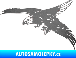 Samolepka Predators 029 levá grafitová metalíza