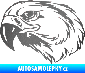 Samolepka Predators 031 levá grafitová metalíza