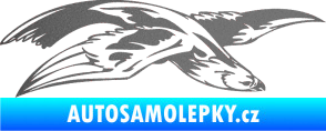 Samolepka Predators 032 pravá grafitová metalíza