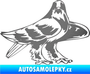 Samolepka Predators 047 pravá grafitová metalíza
