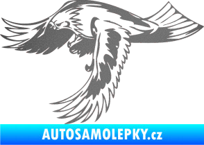 Samolepka Predators 048 levá grafitová metalíza