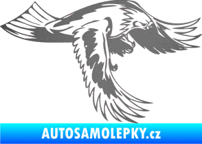 Samolepka Predators 048 pravá grafitová metalíza