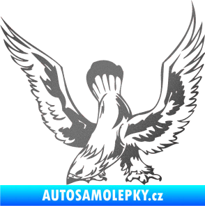 Samolepka Predators 051 levá grafitová metalíza