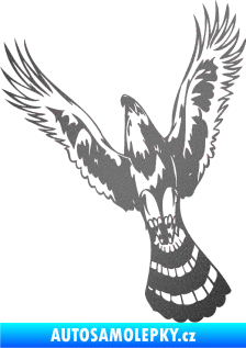 Samolepka Predators 078 levá grafitová metalíza
