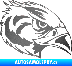 Samolepka Predators 084 pravá grafitová metalíza