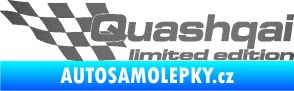 Samolepka Quashqai limited edition levá grafitová metalíza