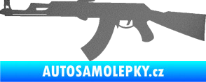 Samolepka Samopal 005 levá grafitová metalíza