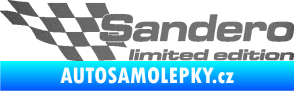 Samolepka Sandero limited edition levá grafitová metalíza
