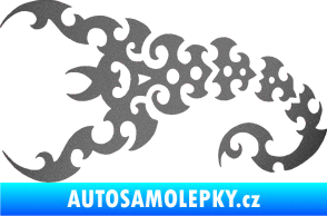 Samolepka Štír 015 levá grafitová metalíza