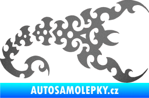 Samolepka Štír 015 pravá grafitová metalíza