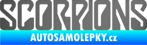 Samolepka Scorpions grafitová metalíza