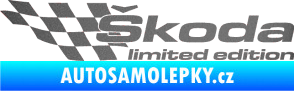 Samolepka Škoda limited edition levá grafitová metalíza