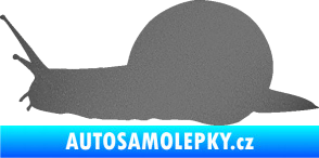 Samolepka Šnek 001 levá grafitová metalíza