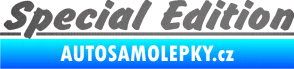 Samolepka Special edition 002 grafitová metalíza