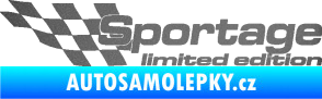 Samolepka Sportage limited edition levá grafitová metalíza