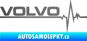 Samolepka Srdeční tep 037 levá Volvo grafitová metalíza