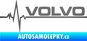 Samolepka Srdeční tep 037 pravá Volvo grafitová metalíza