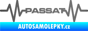 Samolepka Srdeční tep 076 Volkswagen Passat grafitová metalíza