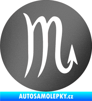 Samolepka Štír 001 - horoskop grafitová metalíza