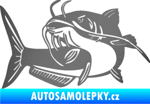 Samolepka Sumec 001 levá grafitová metalíza