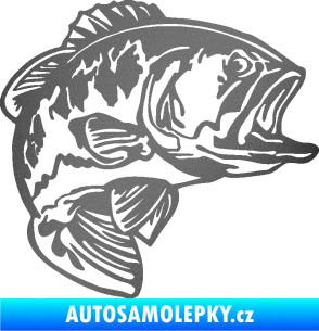 Samolepka Sumec 007 pravá grafitová metalíza