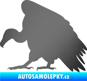 Samolepka Sup 001 levá grafitová metalíza