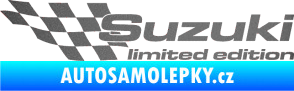 Samolepka Suzuki limited edition levá grafitová metalíza