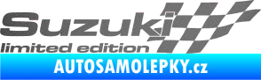 Samolepka Suzuki limited edition pravá grafitová metalíza