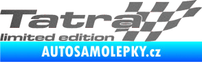 Samolepka Tatra limited edition pravá grafitová metalíza