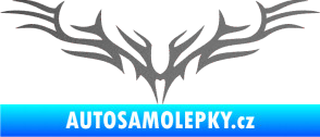 Samolepka Tetování 008 grafitová metalíza
