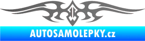 Samolepka Tetování 018 grafitová metalíza