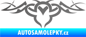 Samolepka Tetování 062 grafitová metalíza