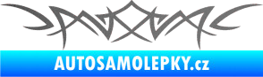Samolepka Tetování 068 grafitová metalíza