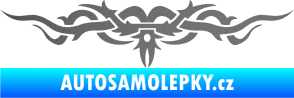 Samolepka Tetování 069 grafitová metalíza