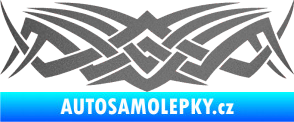 Samolepka Tetování 076 grafitová metalíza