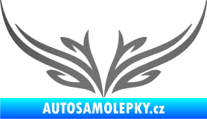 Samolepka Tetování 091 grafitová metalíza