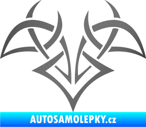 Samolepka Tetování 124 grafitová metalíza