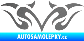 Samolepka Tetování 129 grafitová metalíza