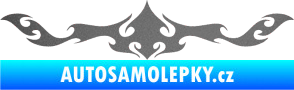 Samolepka Tetování 132 grafitová metalíza