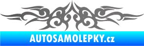 Samolepka Tetování 143 grafitová metalíza