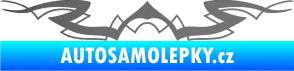 Samolepka Tetování 145 grafitová metalíza