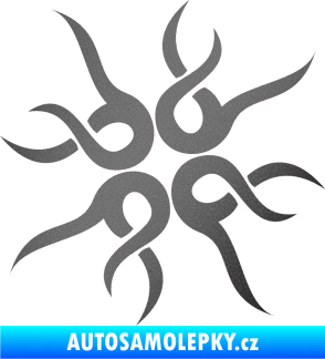 Samolepka Tetování 156 grafitová metalíza
