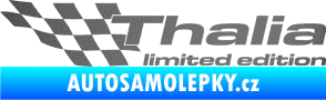 Samolepka Thalia limited edition levá grafitová metalíza