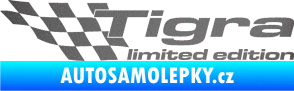 Samolepka Tigra limited edition levá grafitová metalíza